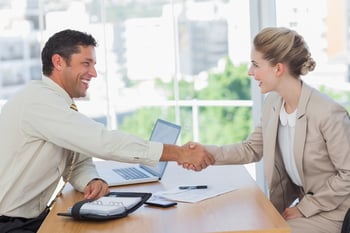physician recruiter and candidate